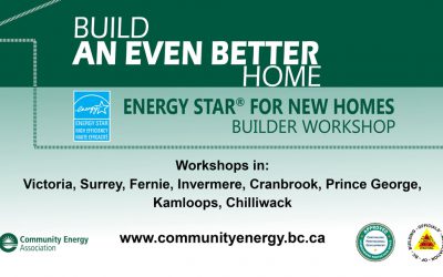 Builder Workshops from Community Energy Association