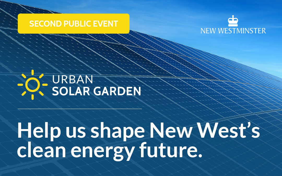 Urban Solar Garden – Second Public Information Session