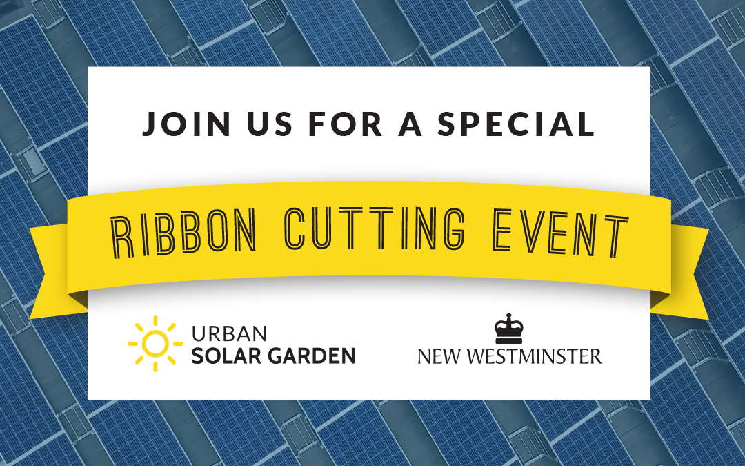 Urban Solar Garden Ribbon Cutting Event