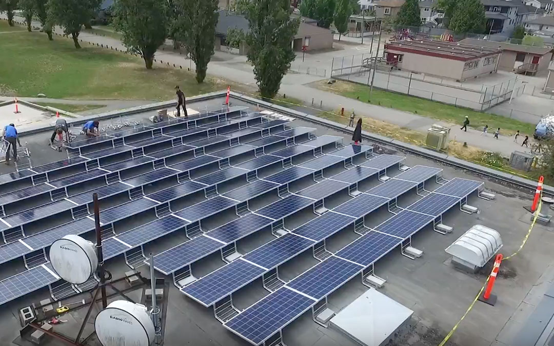 Urban Solar Garden Installation Video