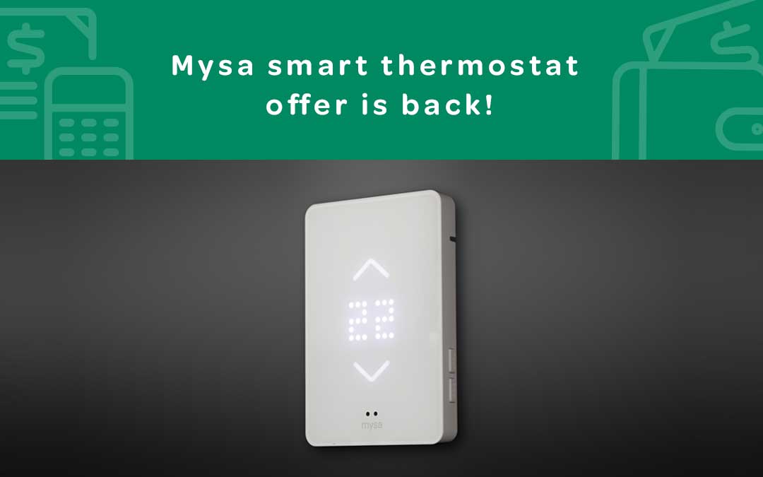 Smart Thermostat Offer from Mysa & Energy Save New West