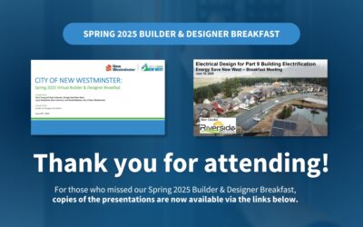 Presentations from 2025 Spring Builder and Designer Breakfast